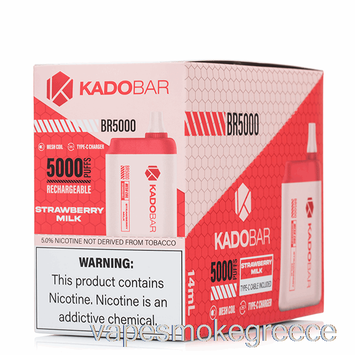 Vape Greece [5-pack] Kado Bar Br5000 μιας χρήσης